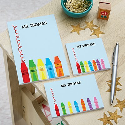 Crayons Post-It® Note Set