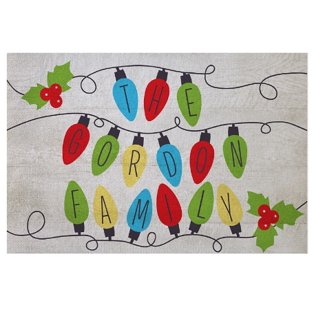 Colorful Lights Doormat - 24x36