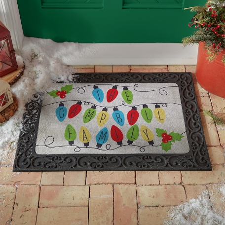 Colorful Lights Doormat