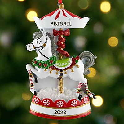 Holiday Carousel Bauble