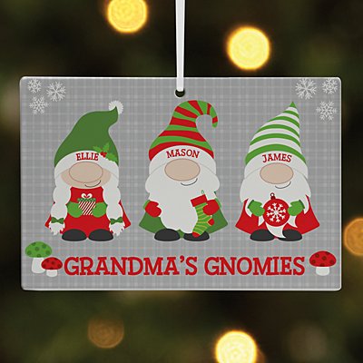 Holiday Gnome Family Ornament