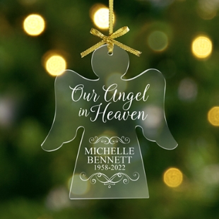 Our Angel in Heaven Ornament