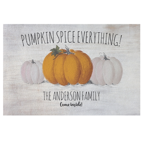 Rustic Pumpkin Farm Doormat - 24x36