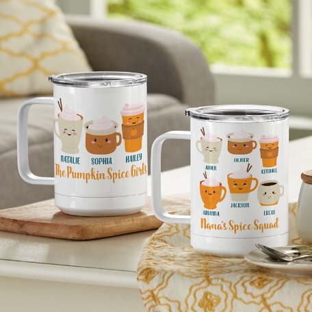 Pumpkin Spice Family Insulated Mug