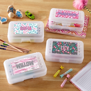 Ballet Personalized Pencil Box Personalized School Supplies Back to School  Personalized Kids Pencil Box Ballerina Pencil Box 