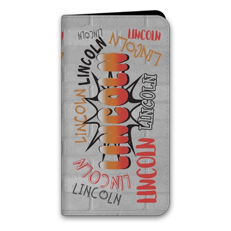 Graffiti Fun iPhone 11 Folio Case - Orange