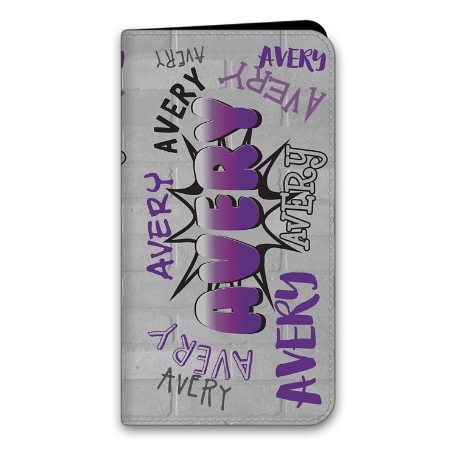 Graffiti Fun iPhone 11 Pro Max Folio Case - Purple