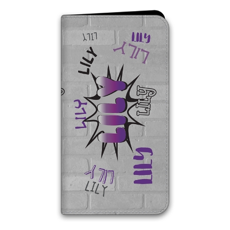 Graffiti Fun iPhone 11 Pro Folio Case - Purple