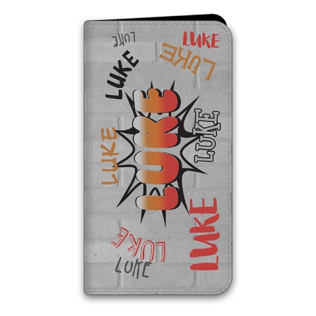 Graffiti Fun iPhone 12 Pro Max Folio Case - Orange