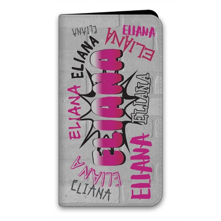 Graffiti Fun iPhone 12 Pro Folio Case - Pink