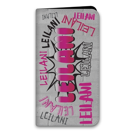 Graffiti Fun iPhone 13 Pro Max Folio Case - Pink