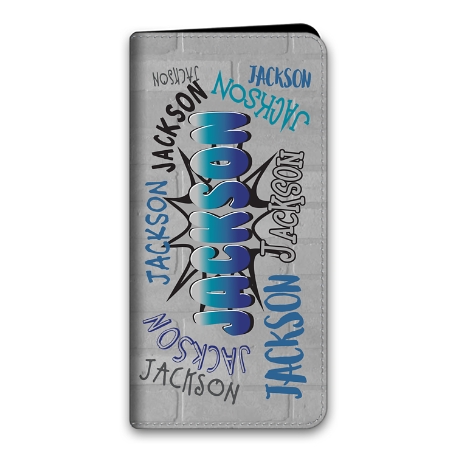 Graffiti Fun Samsung Galaxy S20 5G Folio Case - Blue