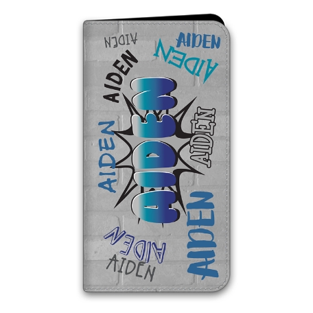 Graffiti Fun Samsung Galaxy S20 Ultra 5G Folio Case - Blue