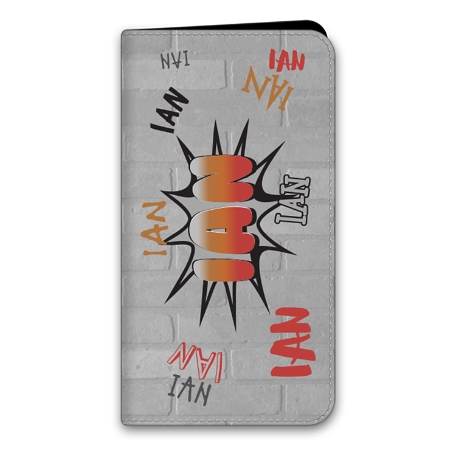 Graffiti Fun Samsung Galaxy S20 Ultra 5G Folio Case - Orange