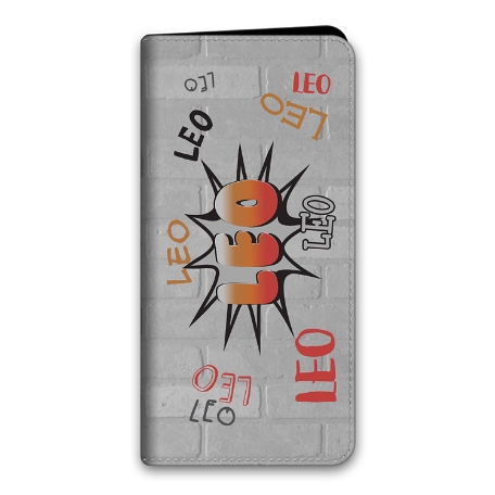 Graffiti Fun Samsung Galaxy S21 5G Folio Case - Orange