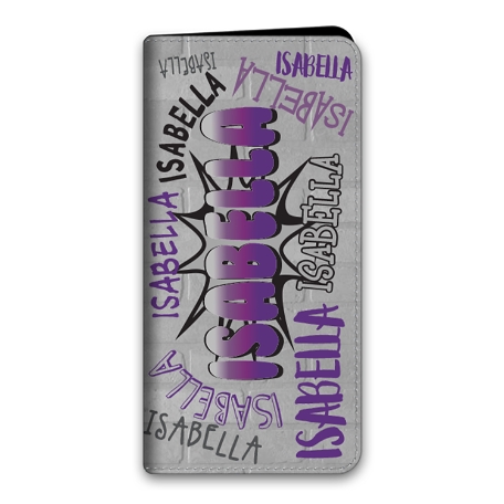 Graffiti Fun Samsung Galaxy S21+ 5G Folio Case - Purple