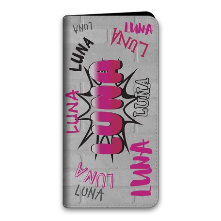 Graffiti Fun Samsung Galaxy S21 Ultra 5G Folio Case - Pink