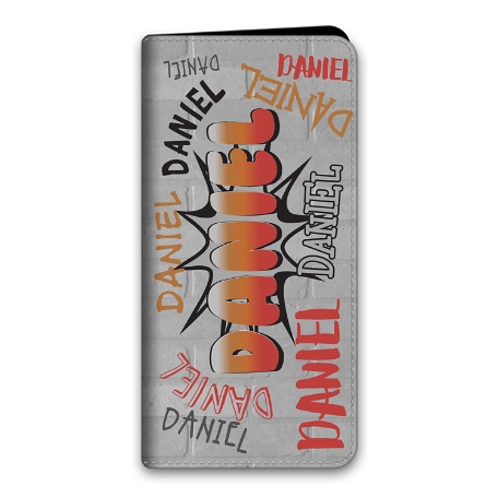 Graffiti Fun Samsung Galaxy S20+ 5G Folio Case - Orange