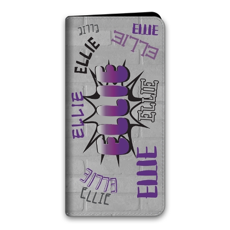 Graffiti Fun Samsung Galaxy S20+ 5G Folio Case - Purple