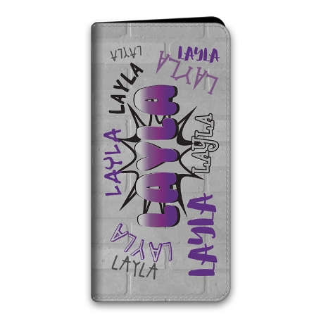 Graffiti Fun Samsung Galaxy S20 5G Folio Case - Purple