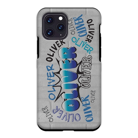 Graffiti Fun iPhone 11 Pro Phone Case - Blue