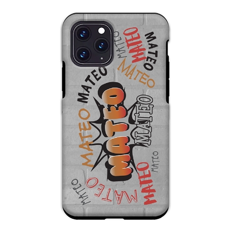Graffiti Fun iPhone 11 Pro Phone Case - Orange