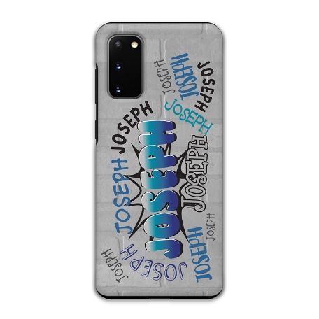 Graffiti Fun Samsung Galaxy S20 5G Phone Case - Blue