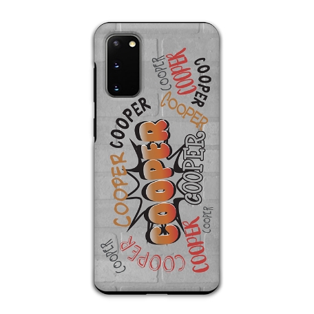 Graffiti Fun Samsung Galaxy S20 5G Phone Case - Orange