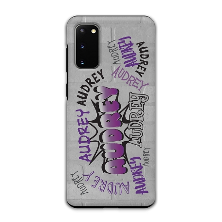 Graffiti Fun Samsung Galaxy S20 5G Phone Case - Purple