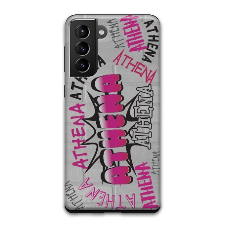 Graffiti Fun Samsung Galaxy S21+ 5G Phone Case - Pink