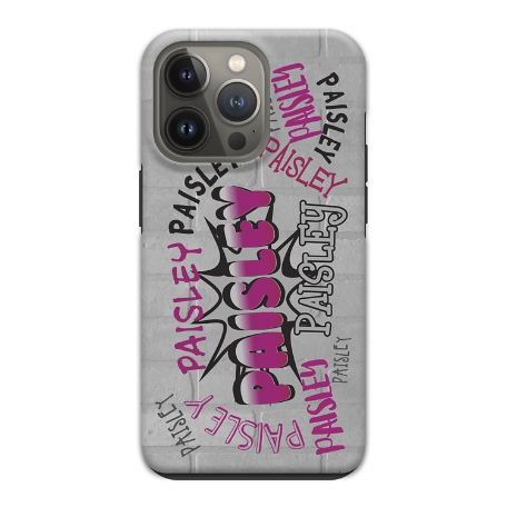 Graffiti Fun iPhone 13 Pro Max Phone Case - Pink