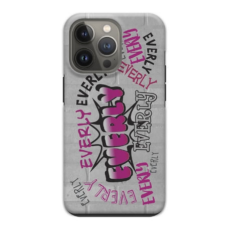 Graffiti Fun iPhone 13 Pro Phone Case - Pink