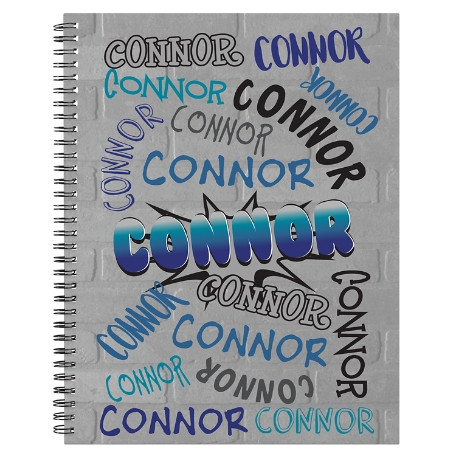 Graffiti Fun Student Planner - Blue