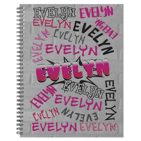 Graffiti Fun Student Planner - Pink