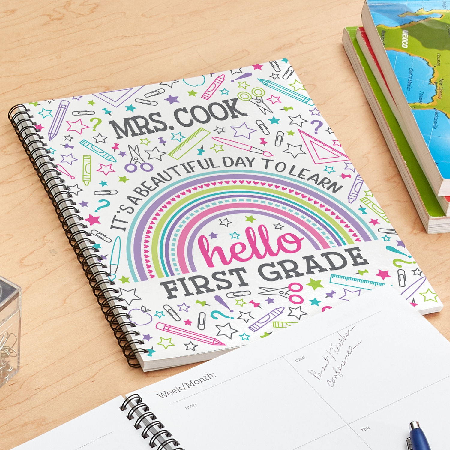 Hello School Year Teacher Planner