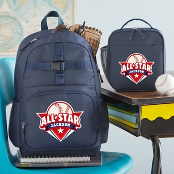 Super Star Navy Backpack