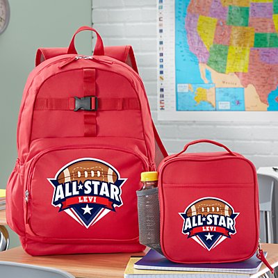 Super Star Red Backpack Collection