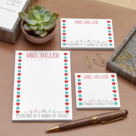 Teaching Is A Work Of Heart Post-It® Note