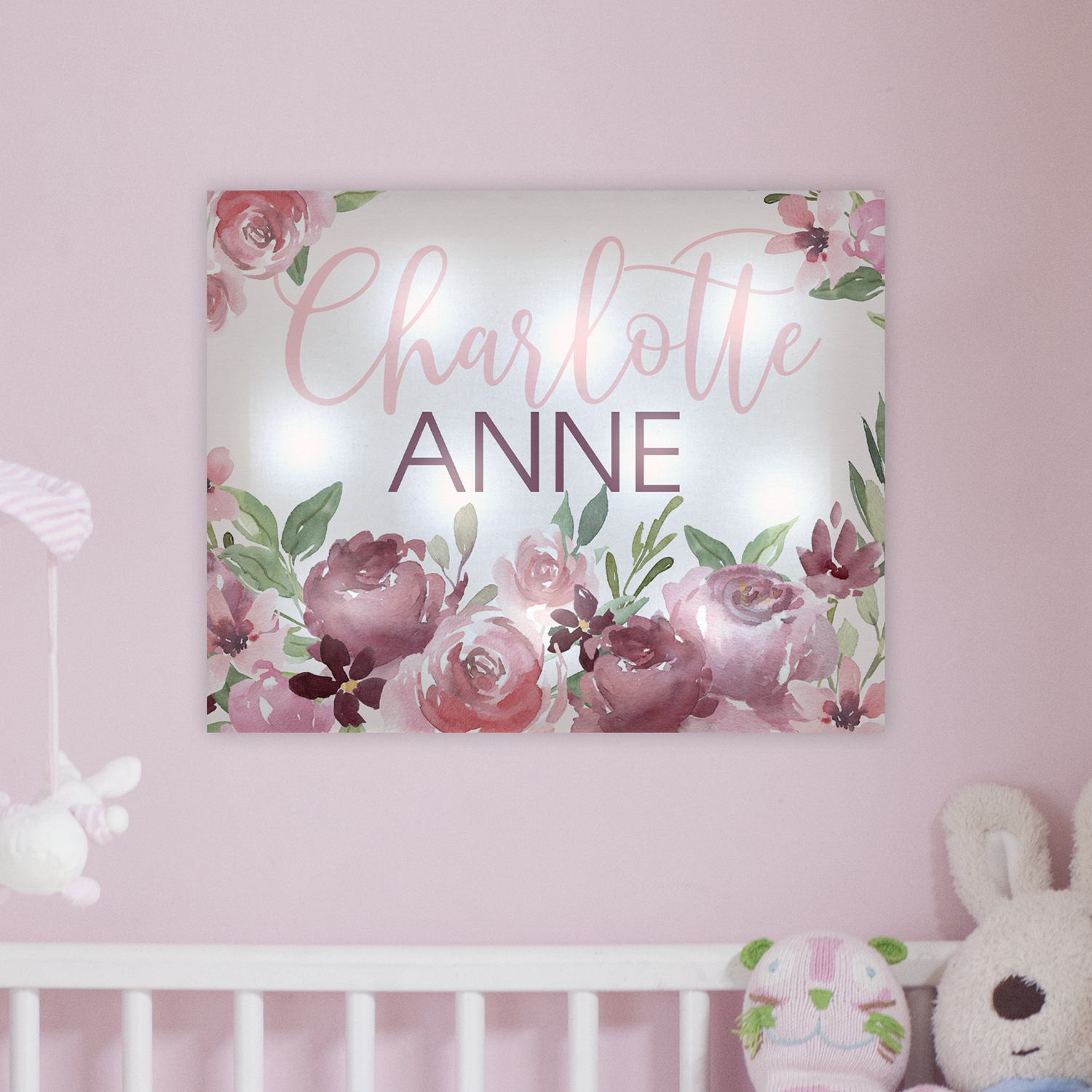 TwinkleBright® LED Flower Garden Canvas