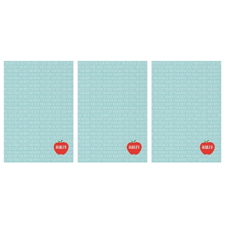 Apple For Teacher Post-It® Note  - 4x6