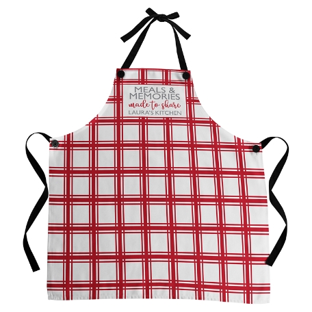 Made To Share Apron - Red