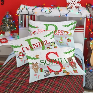 My Own Name Holiday Pillowcase