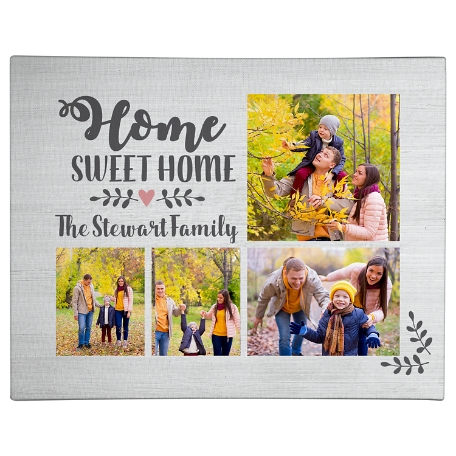Our Sweet Home Photo Canvas - 16X20 - Unframed
