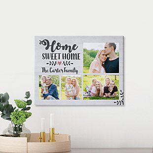 Our Sweet Home Photo Canvas