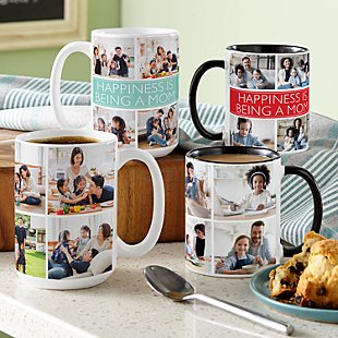 Picture Perfect Photo Message Tile Mug