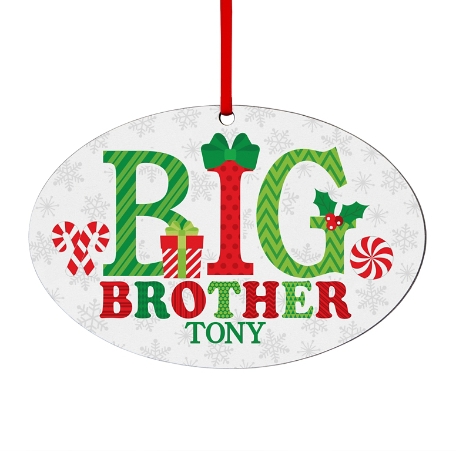 Special Sibling Holiday Ornament - Big Brother