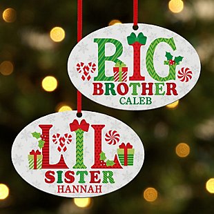 Special Sibling Holiday Ornament