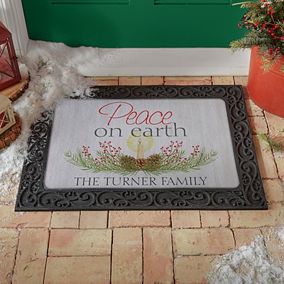 Wreath of Peace Doormat