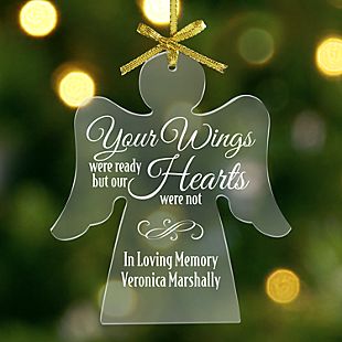 Your Wings Angel Ornament