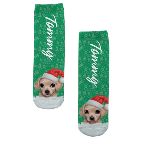 Animal Club International™ Santa Hat Socks - Large -  Dog